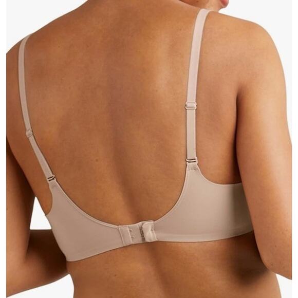 Maidenform Bra Lift T-Shirt Underwire Sz 36D Nude RN #15763 CONVERTABLE Support - Picture 3 of 4